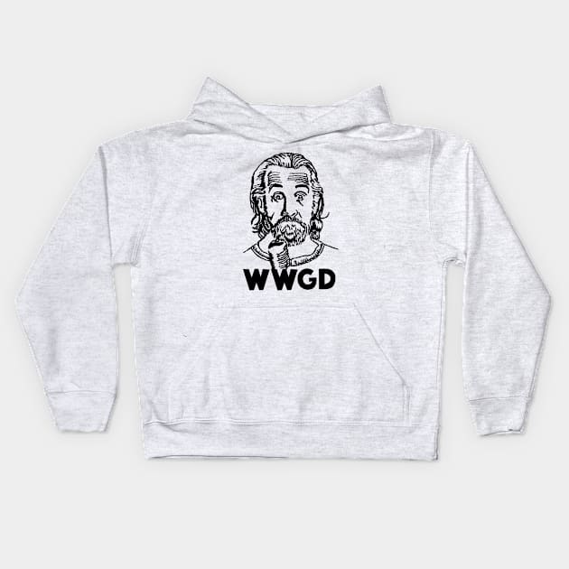 What Would George Do Kids Hoodie by ramdakoli